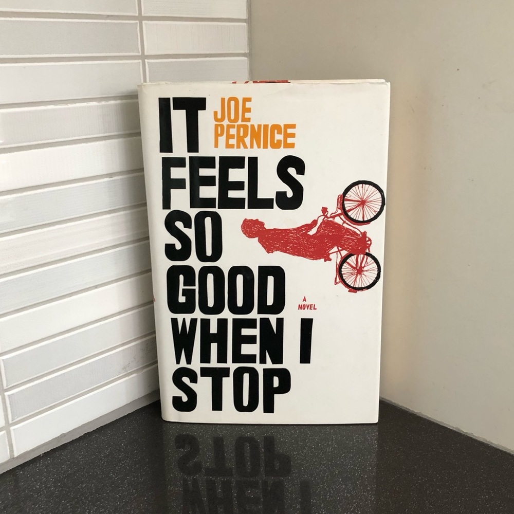 It Feels So Good When I Stop hardcover book
